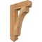 Ekena Millwork Legacy Arts & Crafts Rough Sawn Bracket, Western Red Cedar, 4"W x 18"D x 26"H BKT04X18X26LEC03RWR - alternate 1
